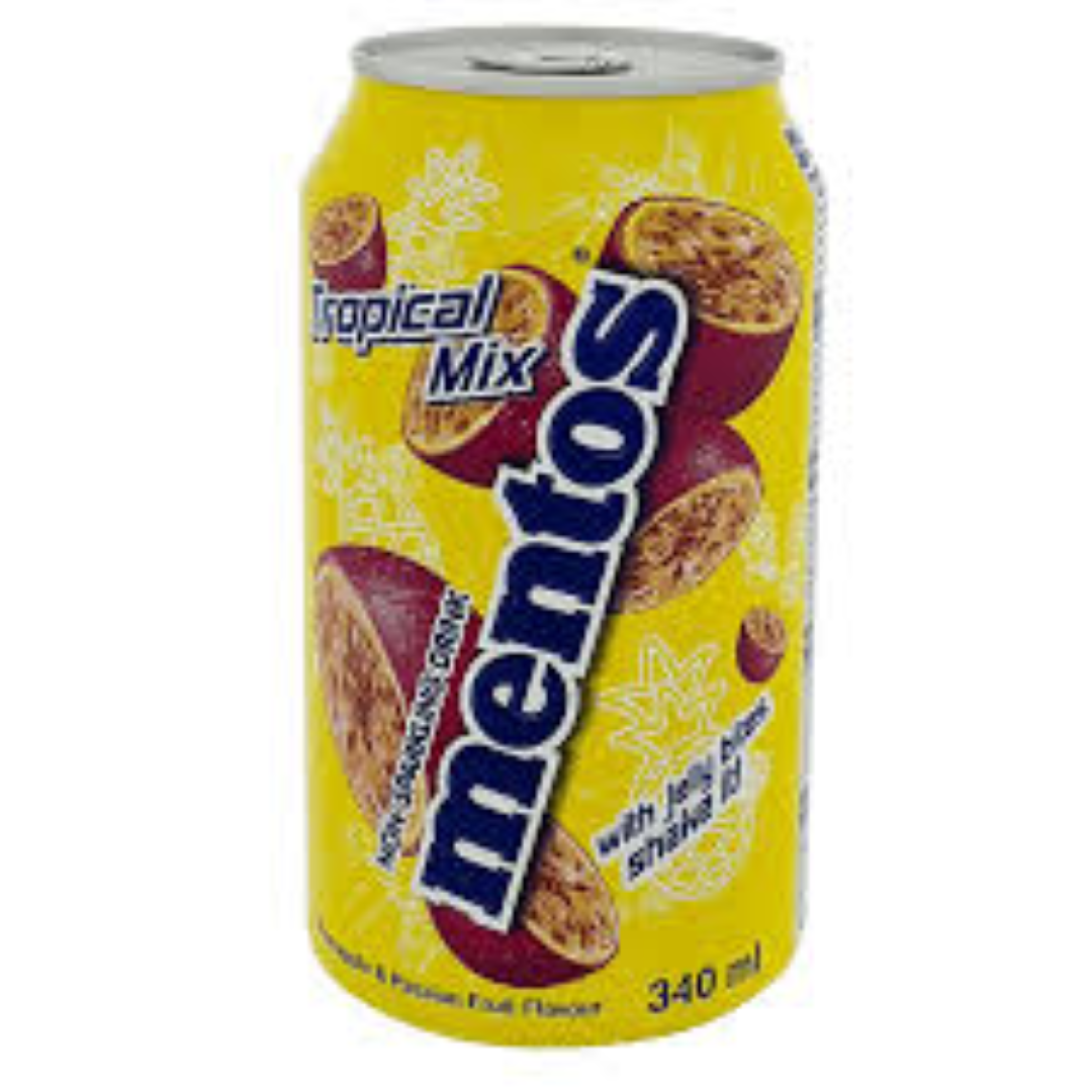 MENTOS TROPICAL MIX NON SPARKLING DRINK 340ML